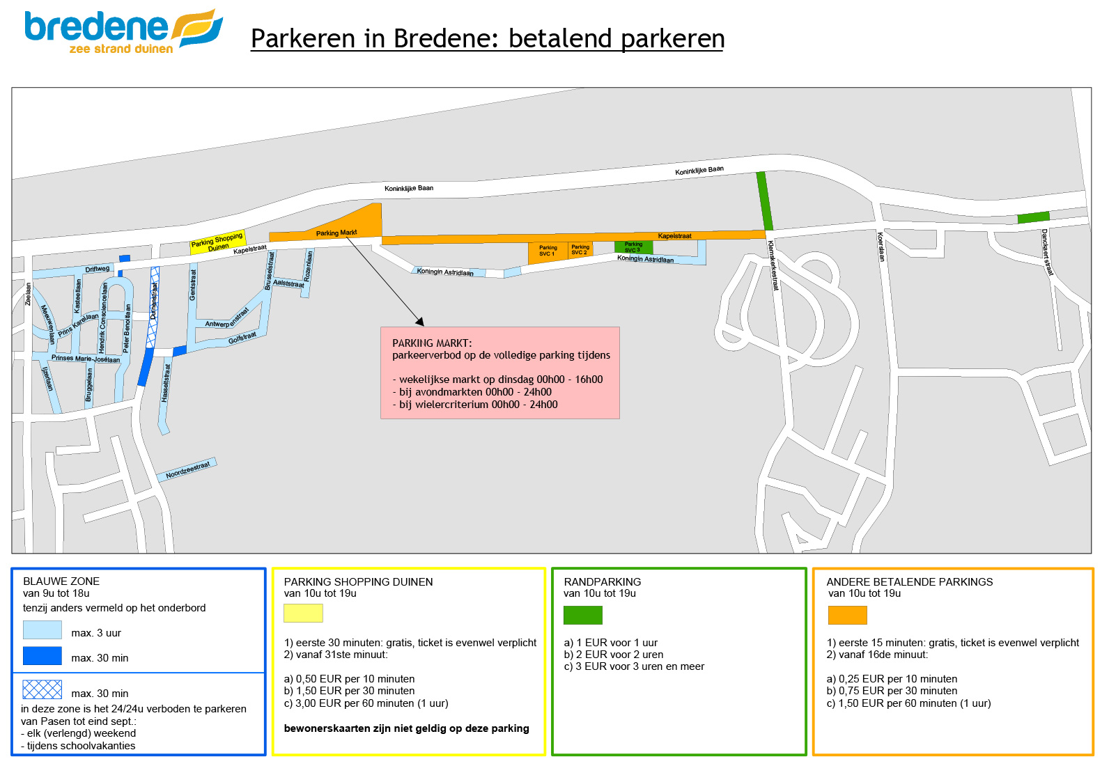 plan parking bredene